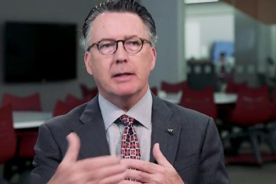 Video: President Tim Sands discusses partnerships between businesses and higher education institutions